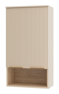 Подвесной шкаф над стиральной машиной Brevita Enfida ENF-08060-031 60см бежевый/дуб Сонома светлый